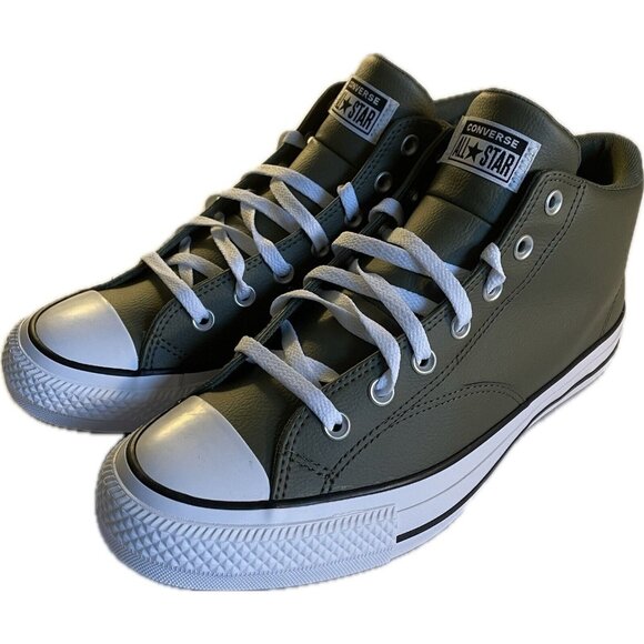 Converse CTAS Malden Street Mid Green/White/Black Shoes Men’s Size 11 A05367C - Picture 5 of 12